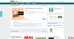 Desktop Screenshot of dealsnapt.com